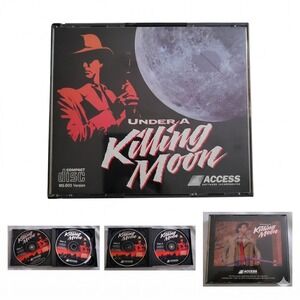Under a Killing Moon PC Game MS DOS 1994 Vintage Tex Murphy Access 4 CD ROM